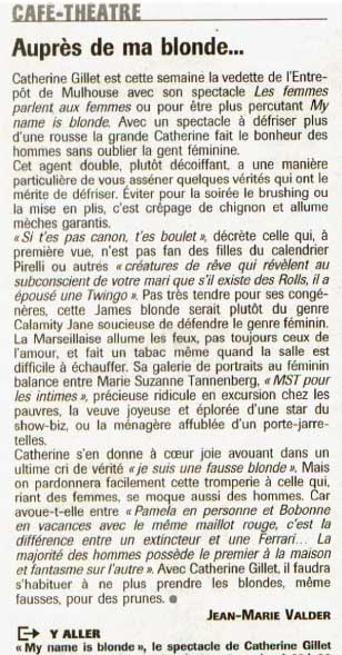 Coupure de presse l'alsace - 2